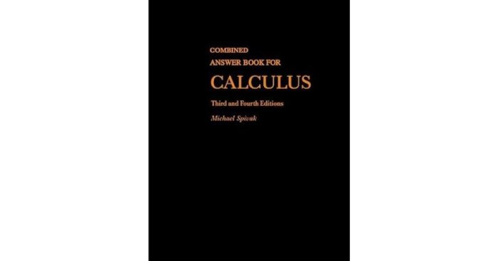 Calculus spivak amazon isbn michael