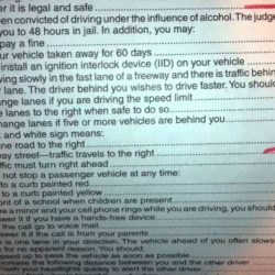 Nm none for the road test answers