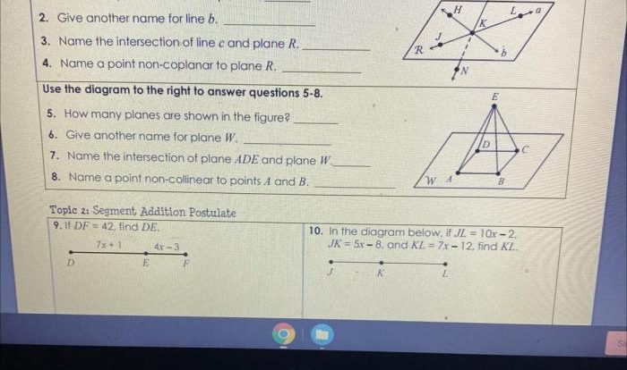 Geometry chapter 10 quiz 1 answers