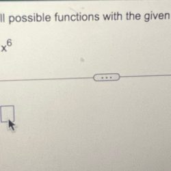 Find all possible functions with the given derivative