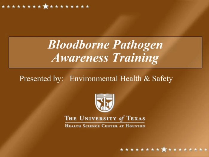 Bloodborne pathogen awareness 2.0 test answers